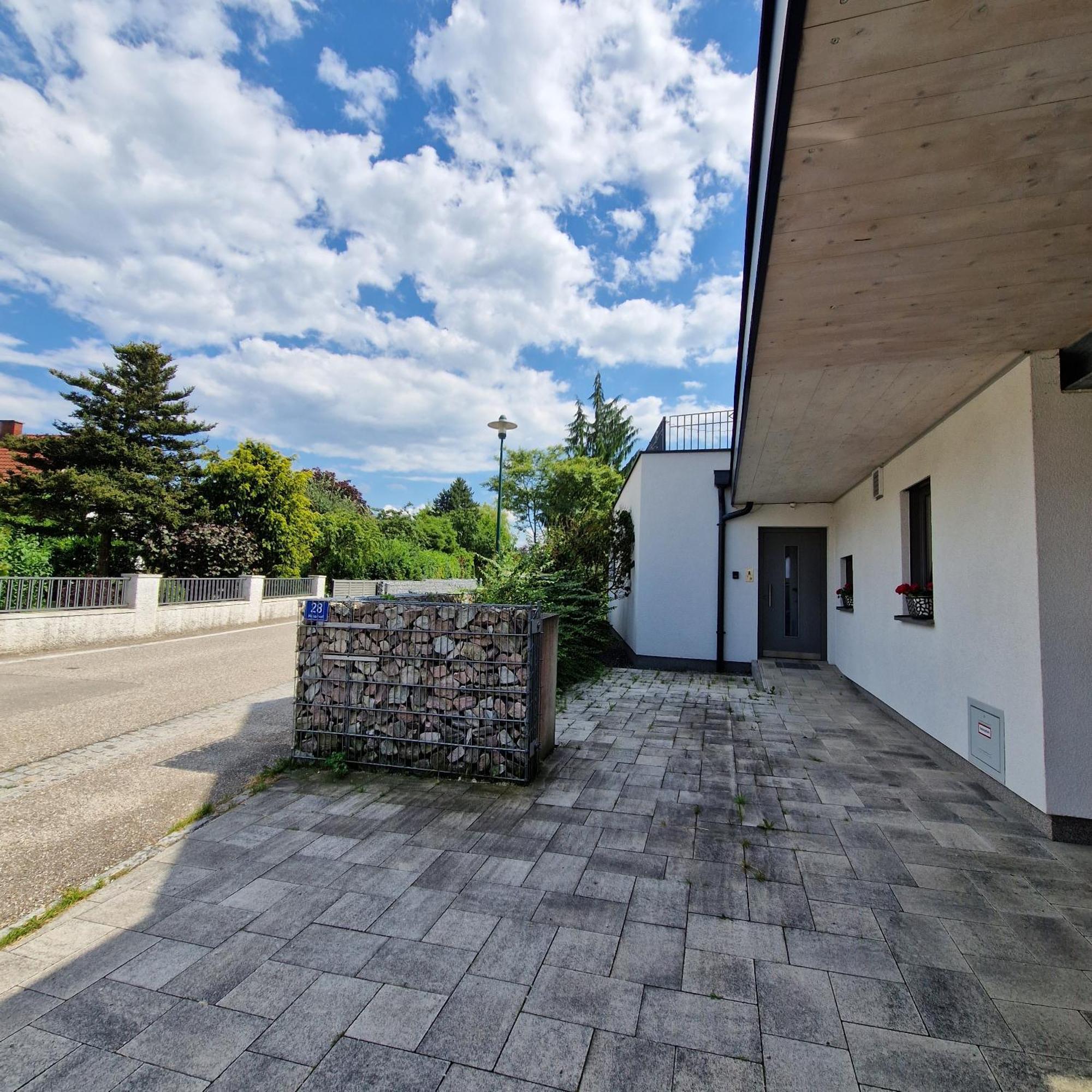 Ferienwohnung Comfy Plaza Aurolzmunster Exterior foto